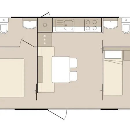 Oaza Mira Mobile - Camp Basko Polje #bestoffer * Baška Voda