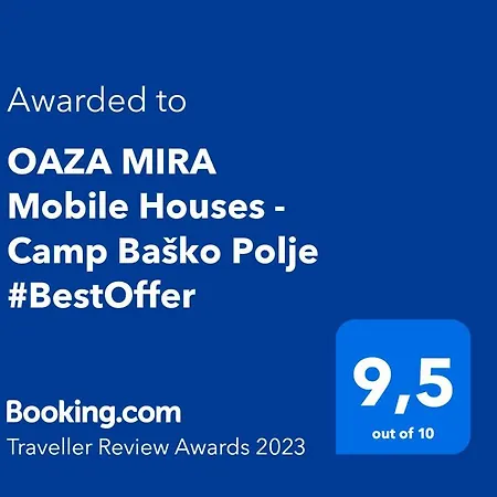 Oaza Mira Mobile - Camp Basko Polje #bestoffer キャンプ場